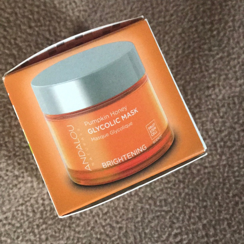 Pumpkin honey glycolic mask